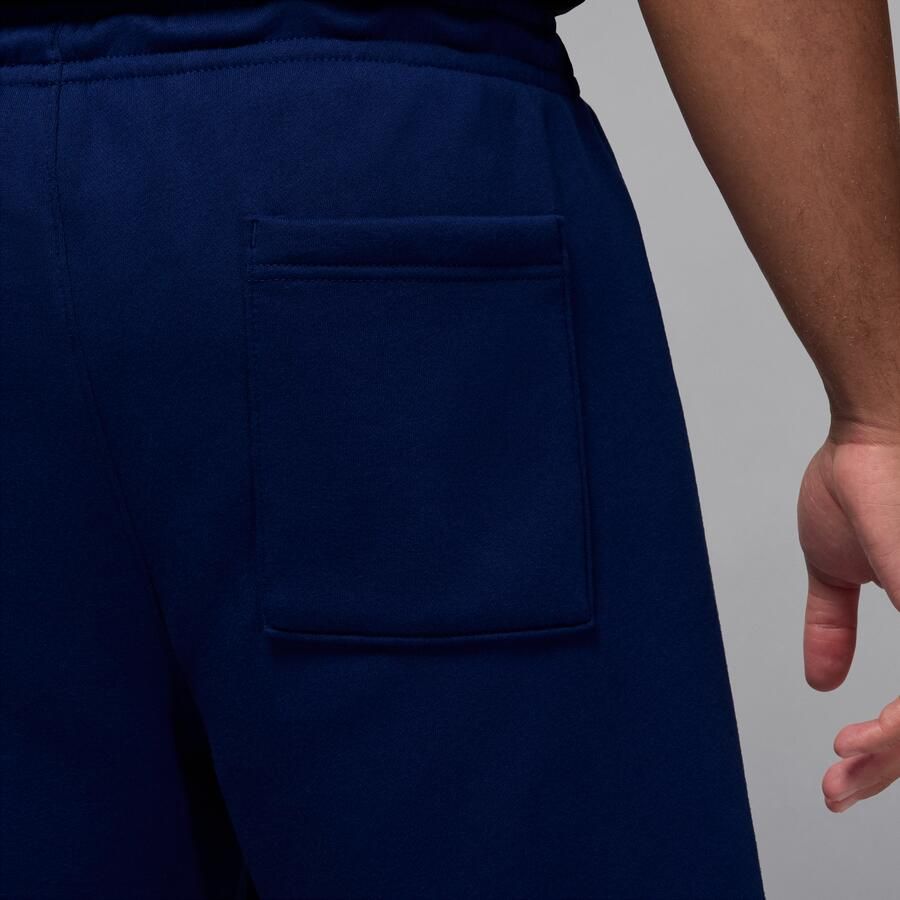 Jordan Brooklyn Fleece oversized broek met open zoom voor heren Blauw - Foto 3