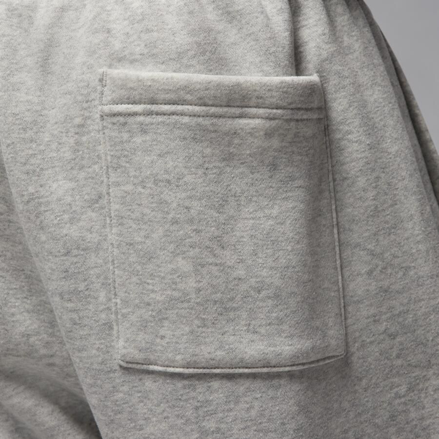 Jordan Brooklyn Fleece oversized broek met open zoom voor heren Grijs - Foto 3