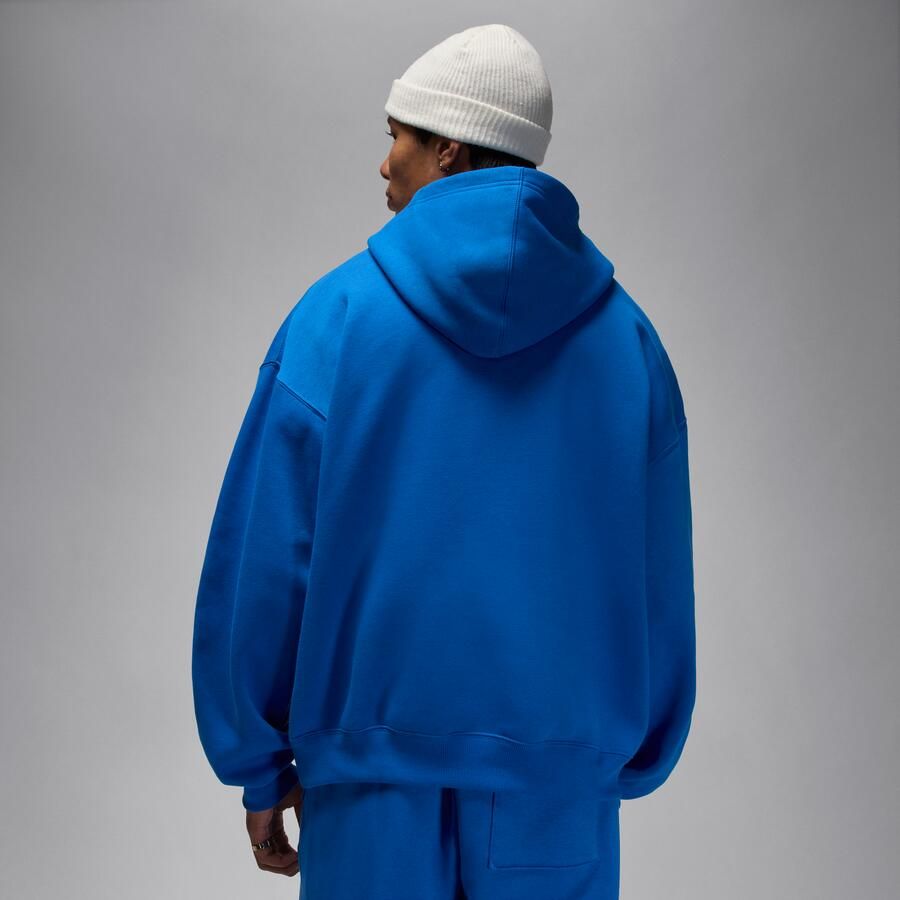 Jordan Brooklyn Fleece oversized hoodie voor heren Blauw