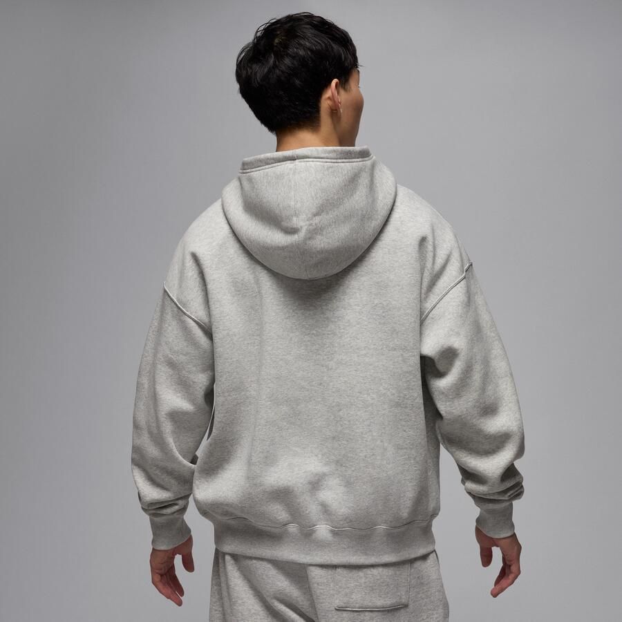 Jordan Brooklyn Fleece oversized hoodie voor heren Grijs