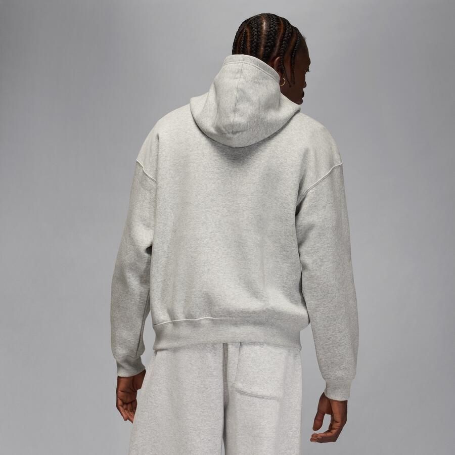 Jordan Brooklyn Fleece oversized hoodie voor heren Grijs