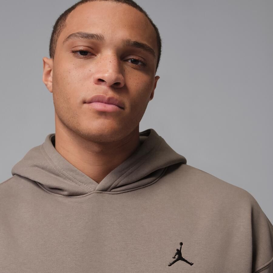 Jordan Brooklyn Fleece oversized hoodie voor heren Grijs - Foto 2