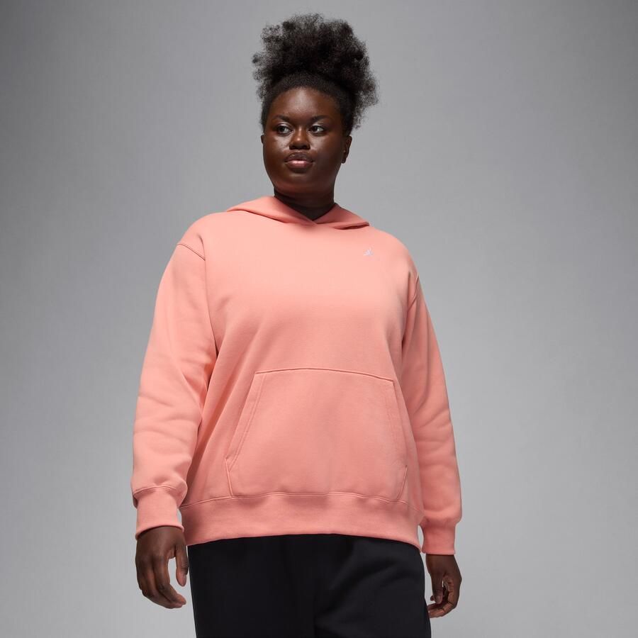 Jordan Brooklyn Fleece pullover hoodie voor dames (Plus Size) Oranje - Foto 4