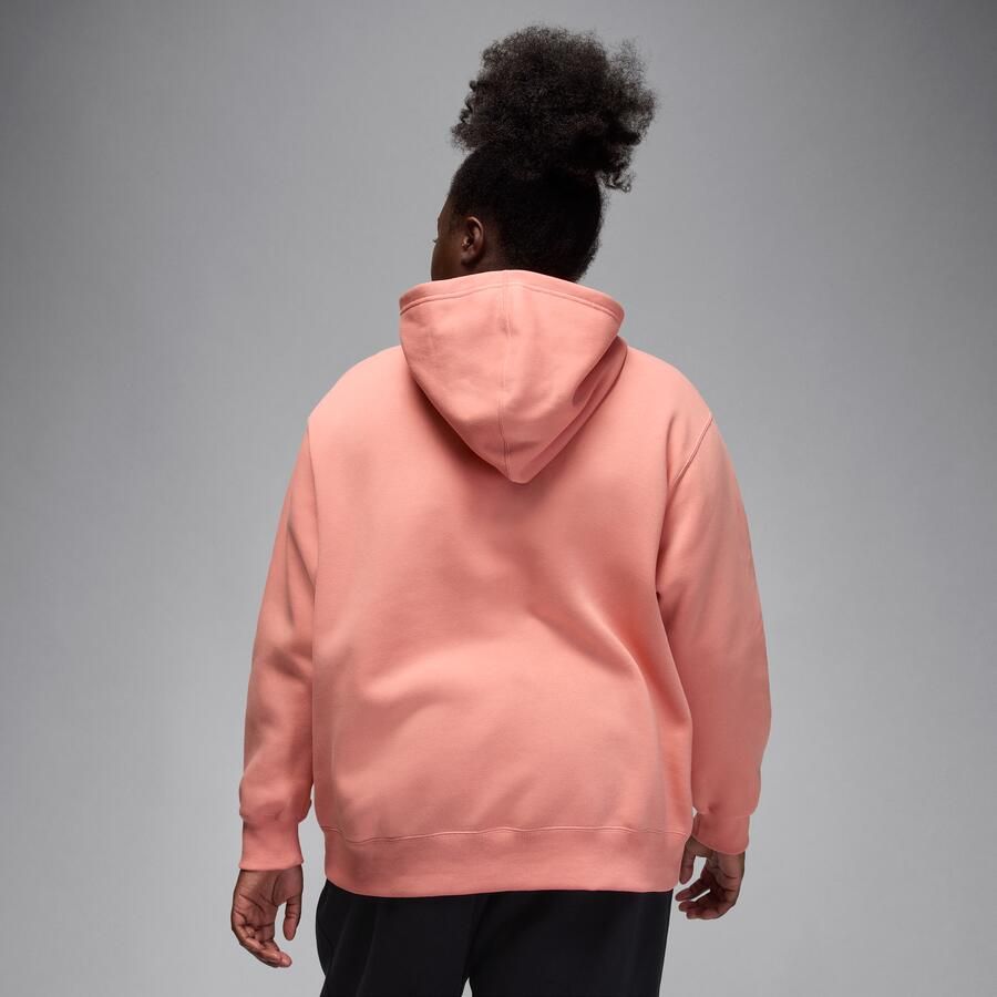 Jordan Brooklyn Fleece pullover hoodie voor dames (Plus Size) Oranje