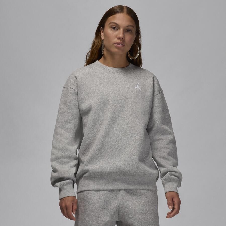 Jordan Brooklyn Fleece sweatshirt met ronde hals voor dames Grijs - Foto 3