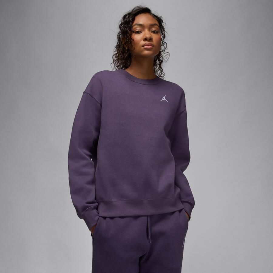 Jordan Brooklyn Fleece sweatshirt met ronde hals voor dames Paars - Foto 4