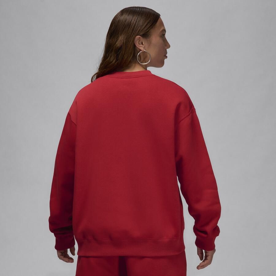 Jordan Brooklyn Fleece sweatshirt met ronde hals voor dames Rood - Foto 4