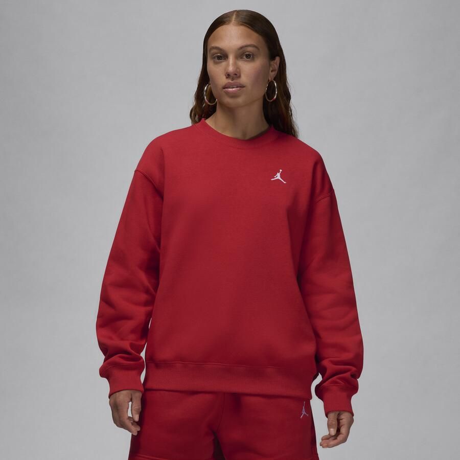 Jordan Brooklyn Fleece sweatshirt met ronde hals voor dames Rood - Foto 3