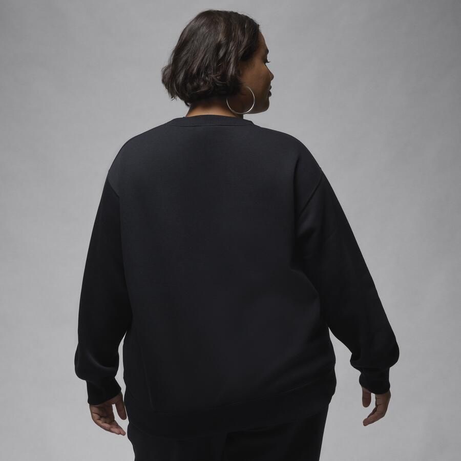 Jordan Brooklyn Fleece sweatshirt met ronde hals voor dames Zwart - Foto 4