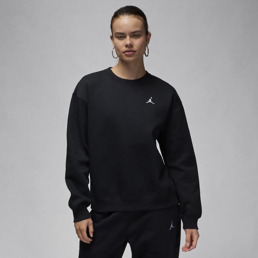 Jordan Brooklyn Fleece sweatshirt met ronde hals voor dames Zwart - Foto 3