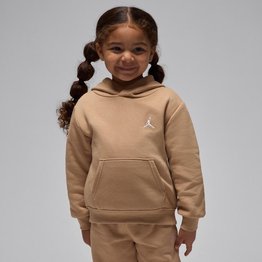 Jordan Brooklyn Fleece tweedelige hoodieset voor peuters Bruin - Foto 2