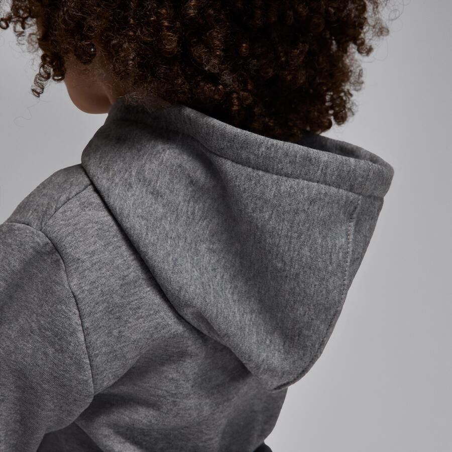 Jordan Brooklyn Fleece tweedelige hoodieset voor peuters Grijs - Foto 2