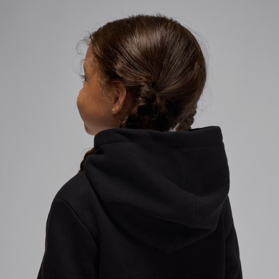 Jordan Brooklyn Fleece tweedelige hoodieset voor peuters Zwart - Foto 2