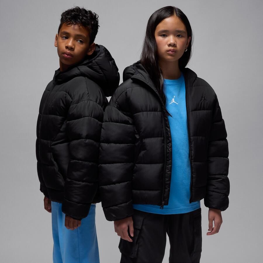 Jordan Brooklyn gewatteerd jack voor kids Zwart - Foto 4