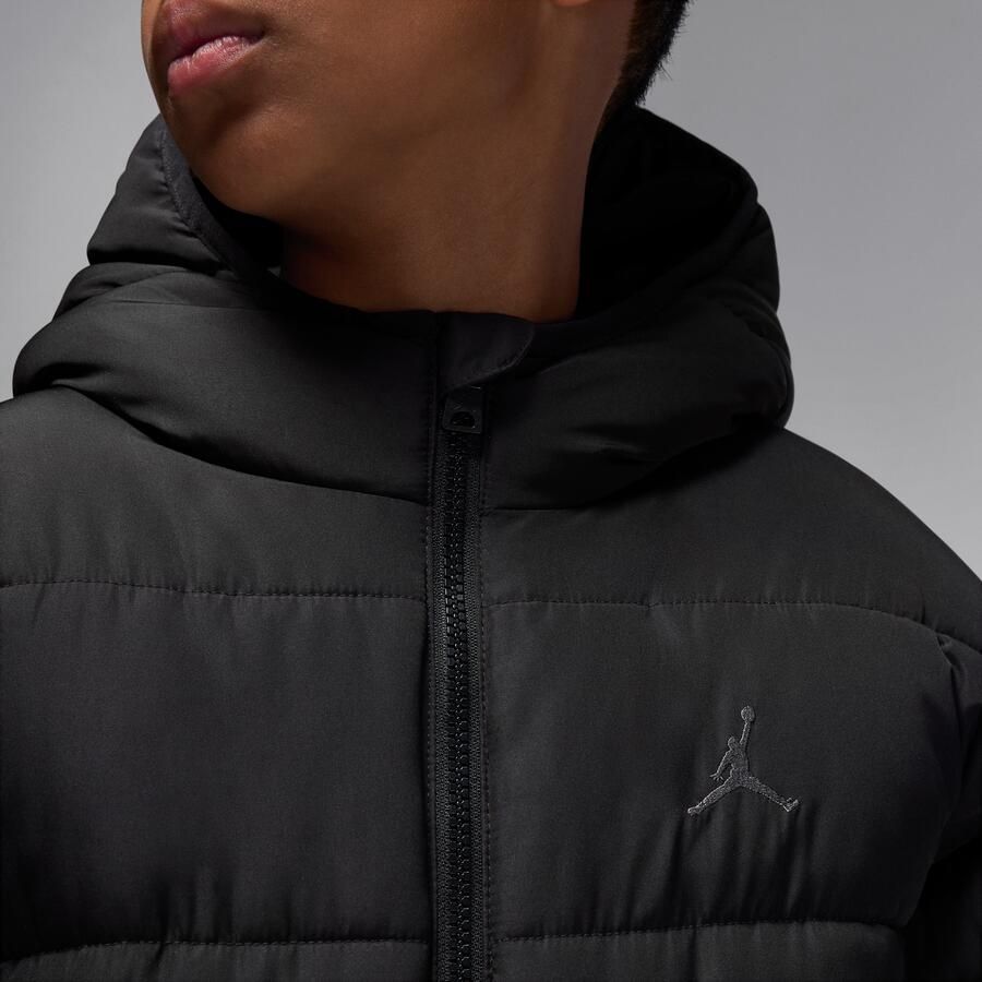 Jordan Brooklyn gewatteerd jack voor kids Zwart - Foto 3