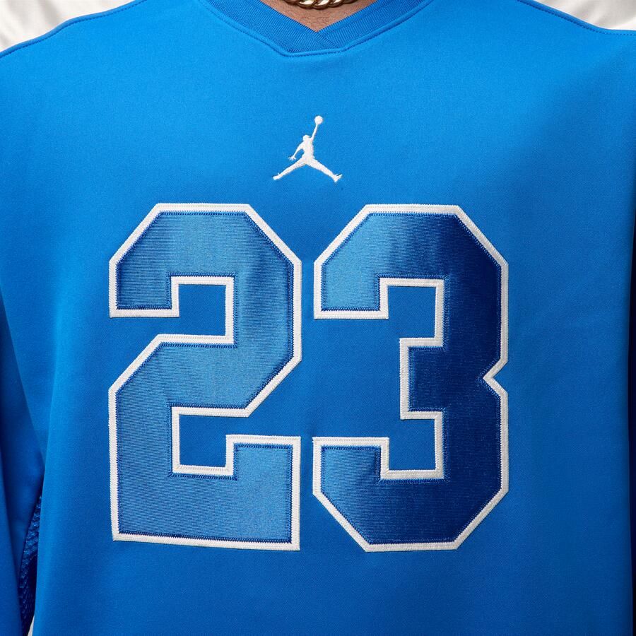 Jordan Brooklyn hockeyjersey in collegestijl voor heren Blauw - Foto 3