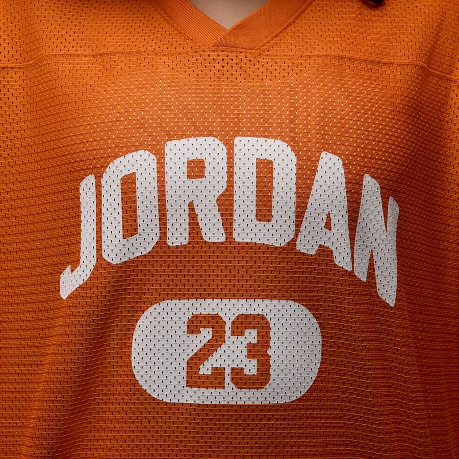 Jordan Brooklyn jersey van mesh voor dames Oranje - Foto 3