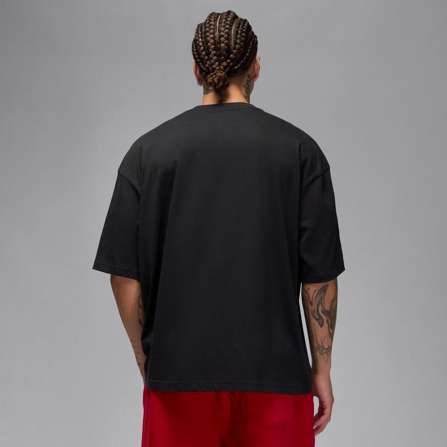 Jordan Brooklyn oversized T-shirt voor heren Zwart