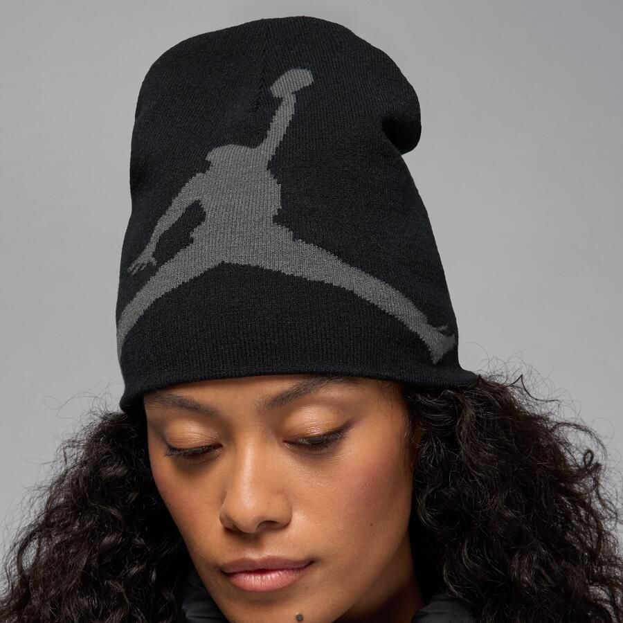 Jordan Brooklyn Peak beanie Zwart - Foto 3