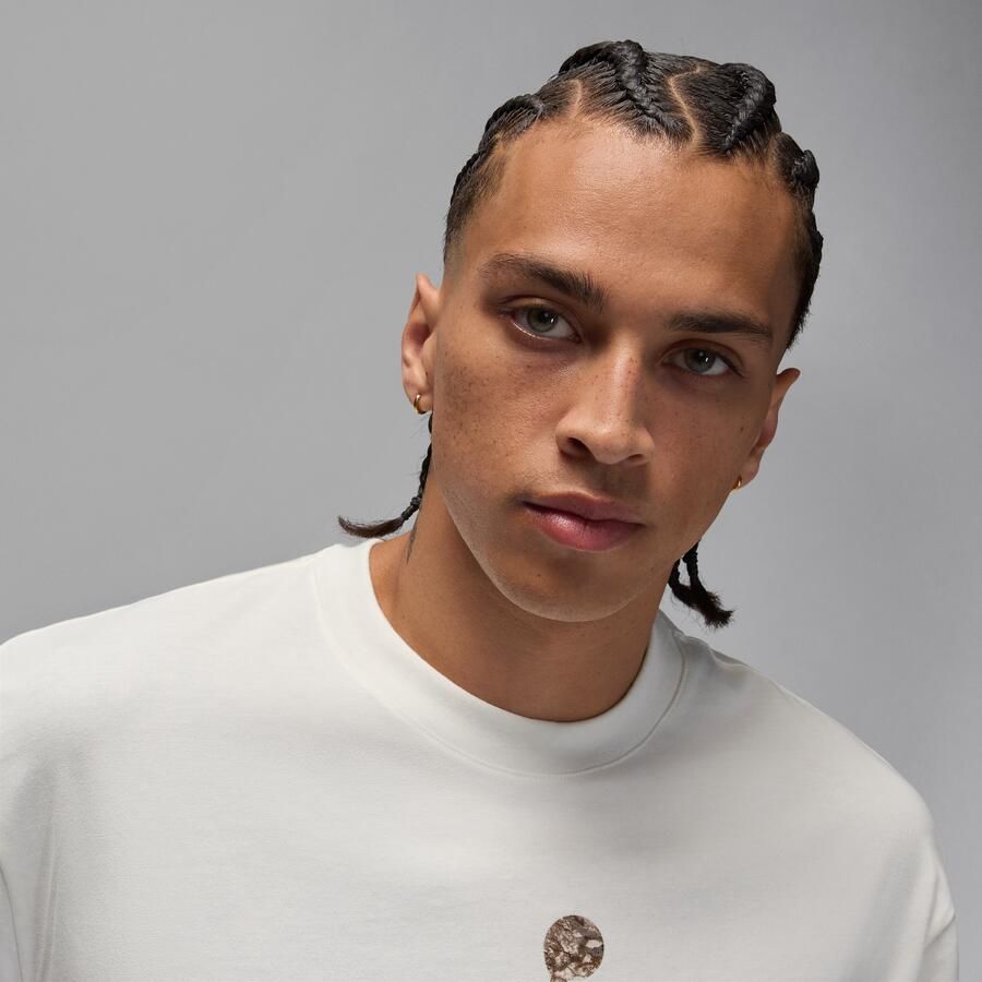 Jordan Brooklyn Realtree Jumpman T-shirt voor heren Wit - Foto 2