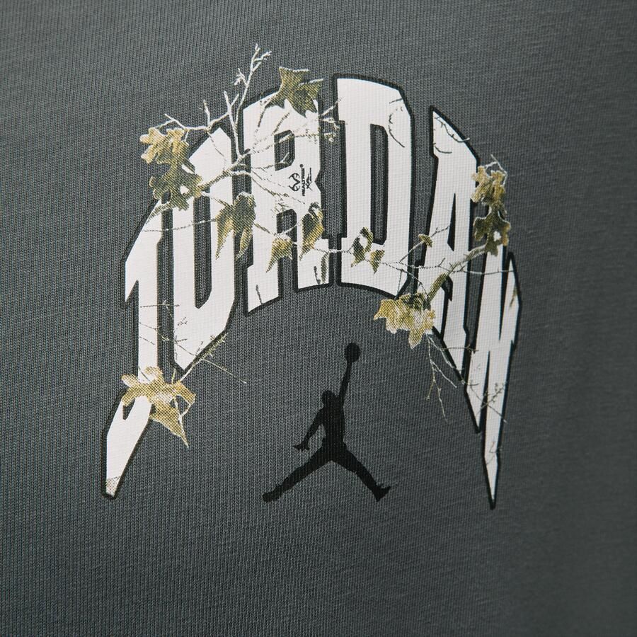 Jordan Brooklyn Realtree T-shirt met lange mouwen voor dames Grijs - Foto 3