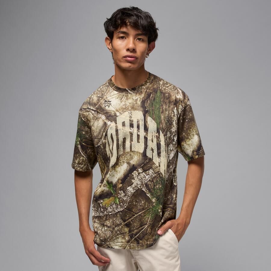 Jordan Brooklyn Realtree T-shirt voor heren Wit - Foto 4