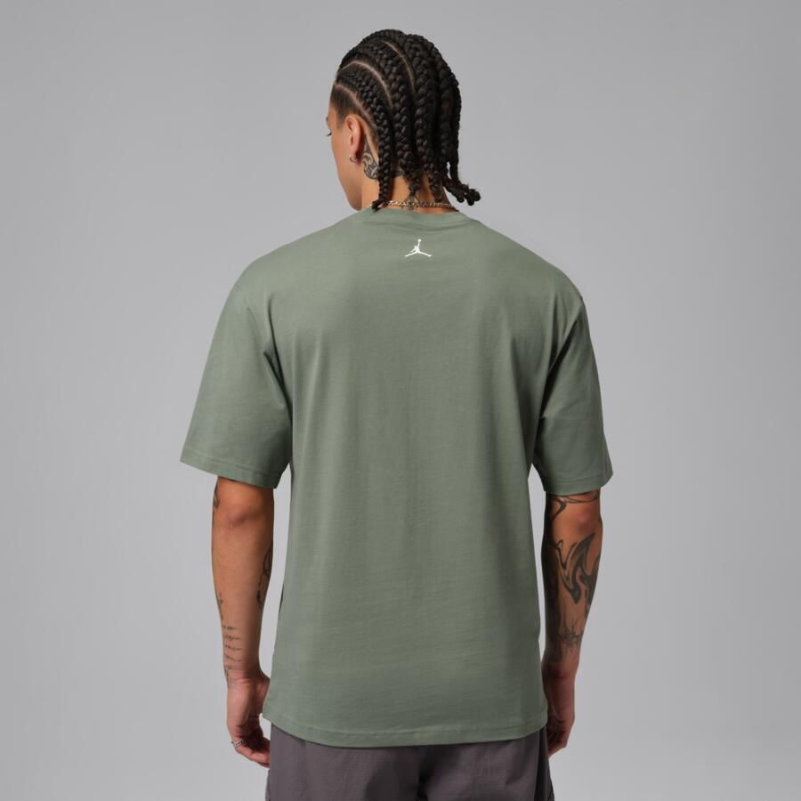 Jordan Brooklyn T-shirt met graphic voor heren Groen