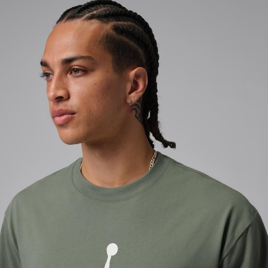 Jordan Brooklyn T-shirt met graphic voor heren Groen - Foto 2