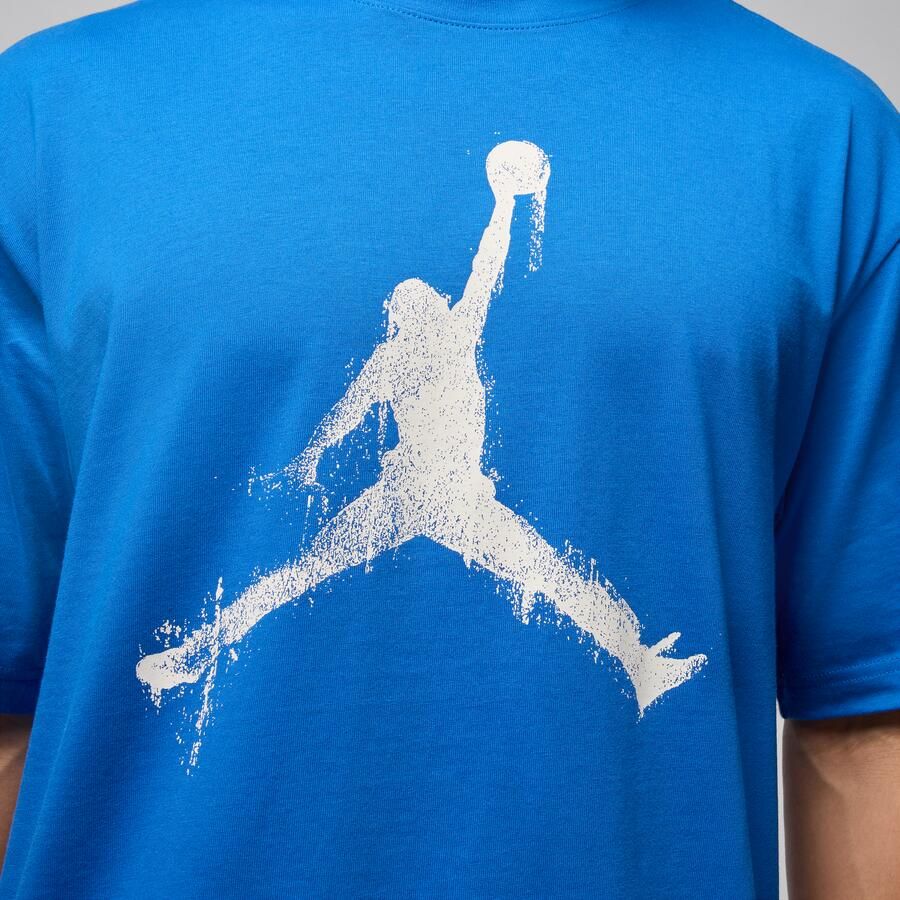 Jordan Brooklyn T-shirt voor heren Blauw - Foto 3