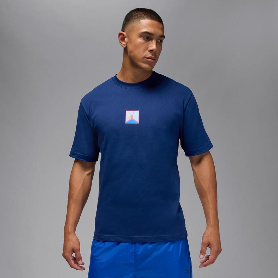 Jordan Brooklyn T-shirt voor heren Blauw