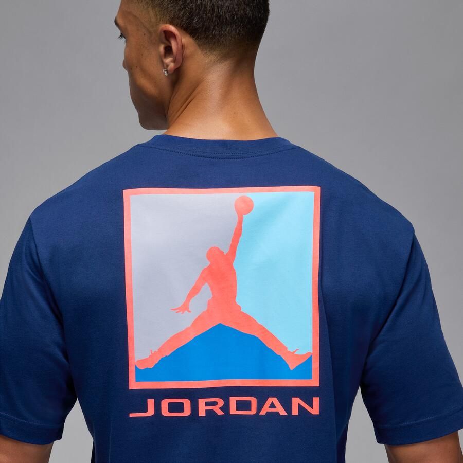 Jordan Brooklyn T-shirt voor heren Blauw - Foto 3