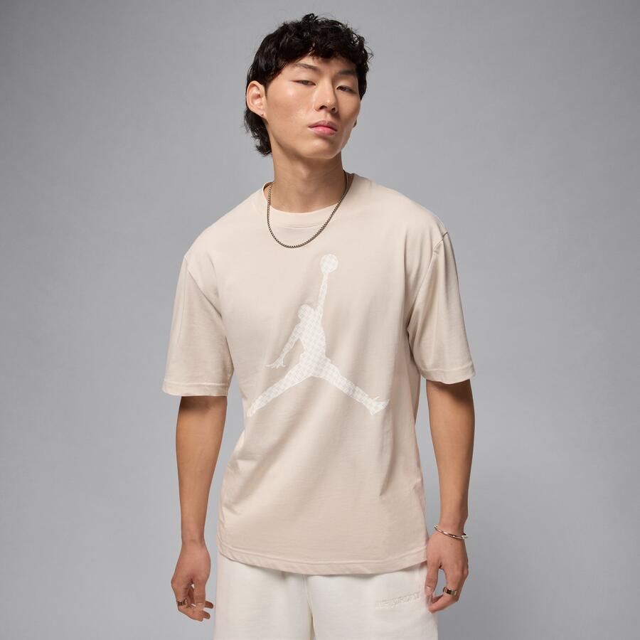 Jordan Brooklyn T-shirt voor heren Bruin - Foto 4