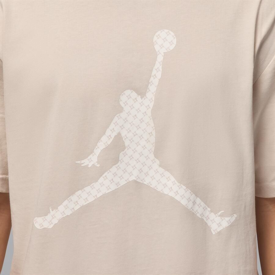 Jordan Brooklyn T-shirt voor heren Bruin - Foto 3