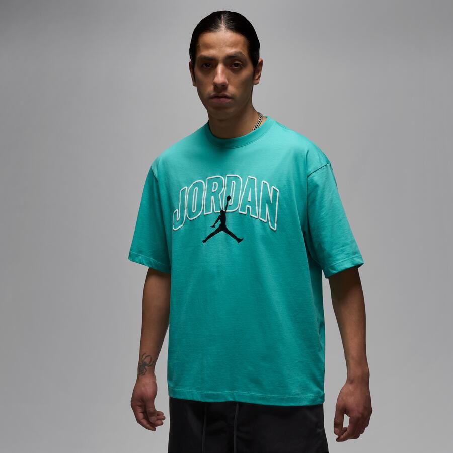 Jordan Brooklyn T-shirt voor heren Groen - Foto 4