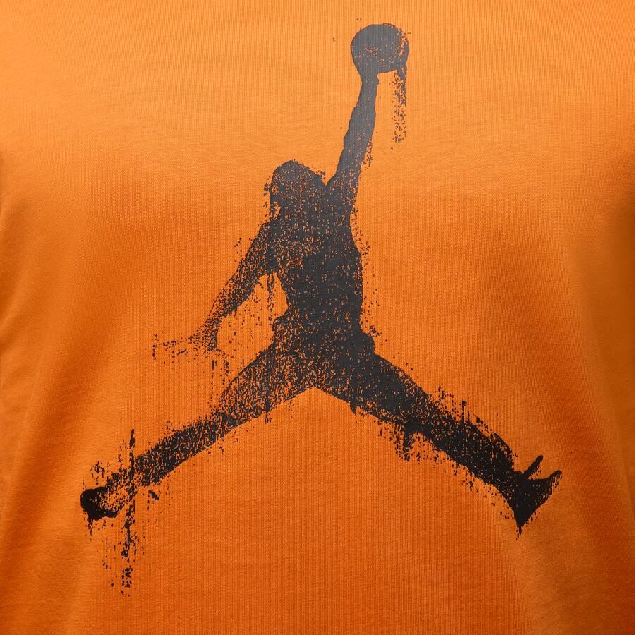 Jordan Brooklyn T-shirt voor heren Oranje - Foto 3