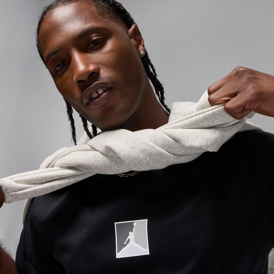 Jordan Brooklyn T-shirt voor heren Zwart - Foto 2