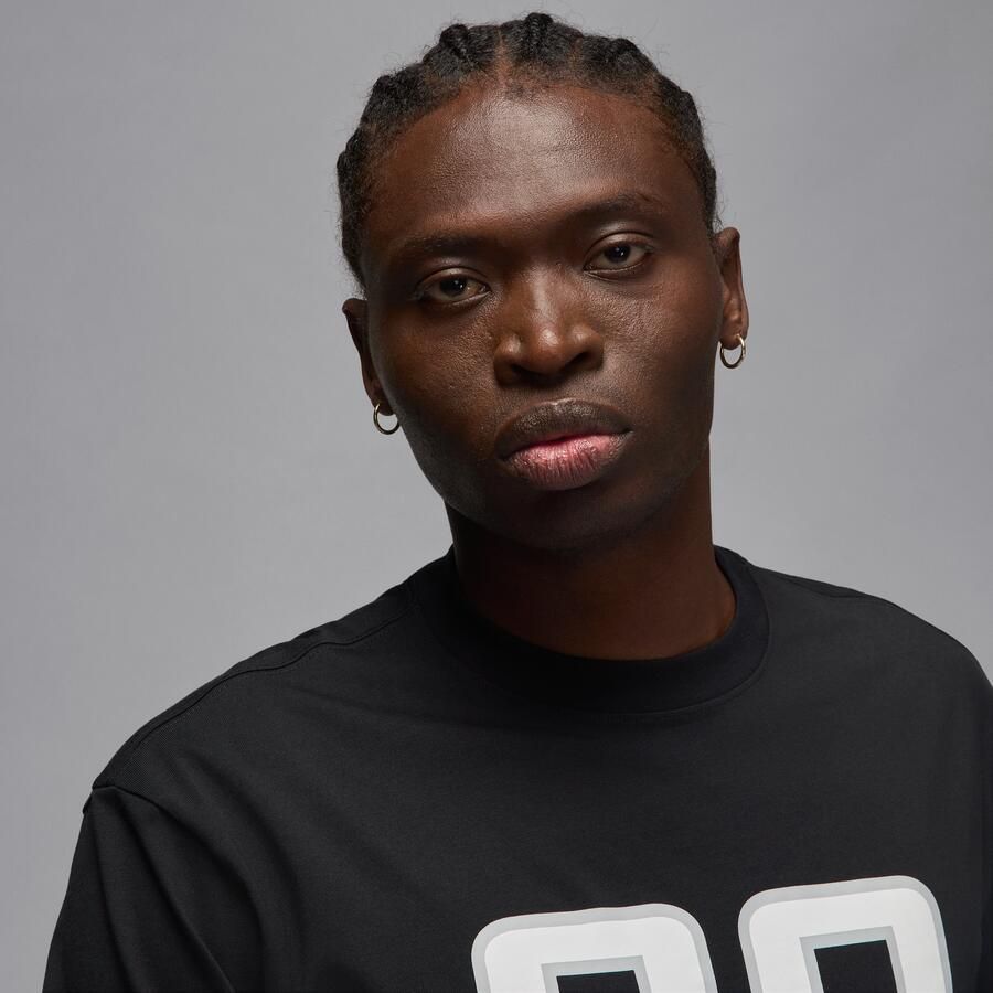 Jordan Brooklyn T-shirt voor heren Zwart - Foto 2