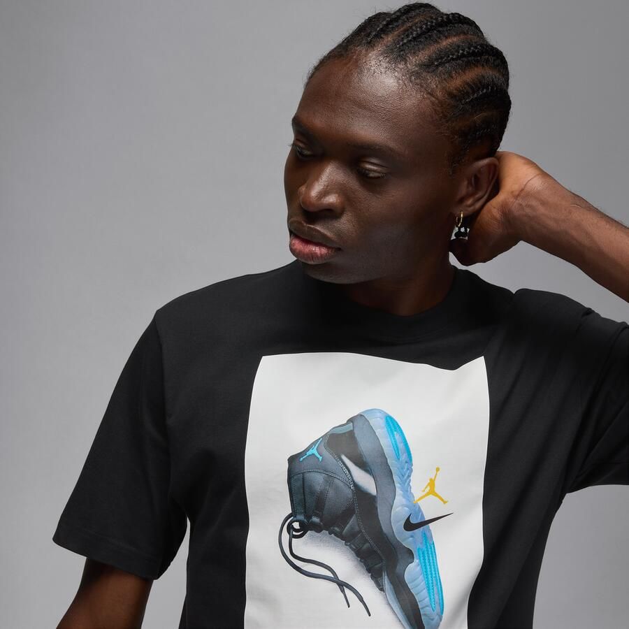 Jordan Brooklyn T-shirt voor heren Zwart - Foto 2