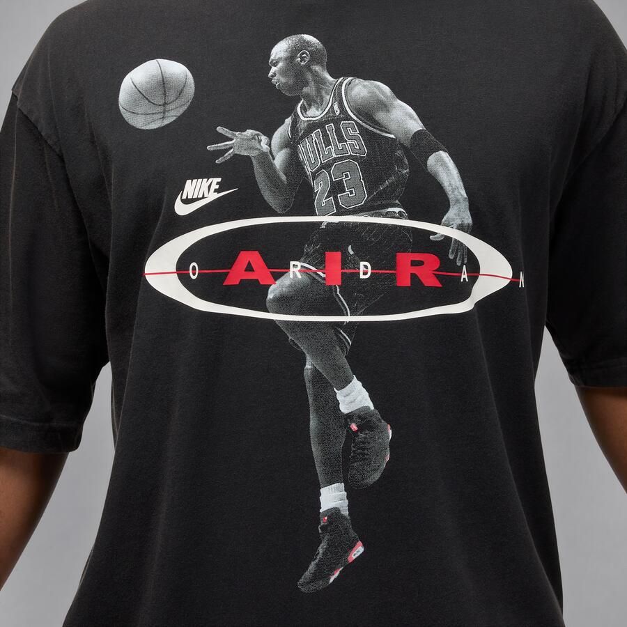 Jordan Brooklyn T-shirt voor heren Zwart - Foto 3