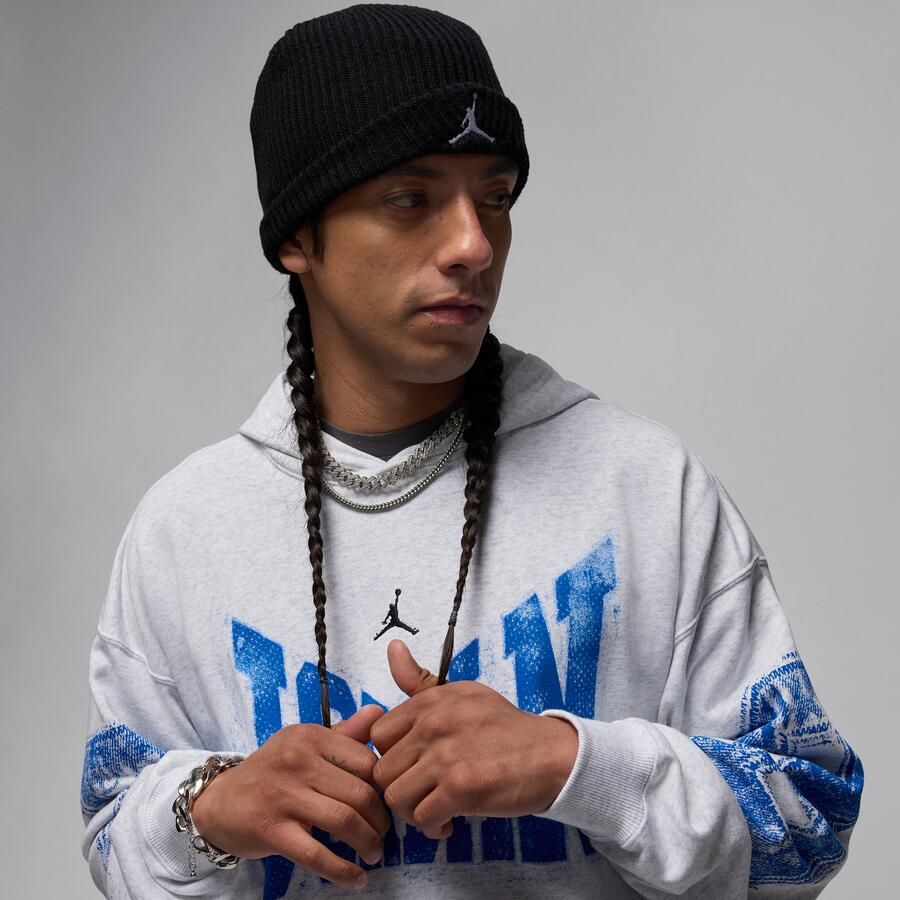 Jordan Brooklyn universiteitshoodie voor heren Bruin - Foto 2