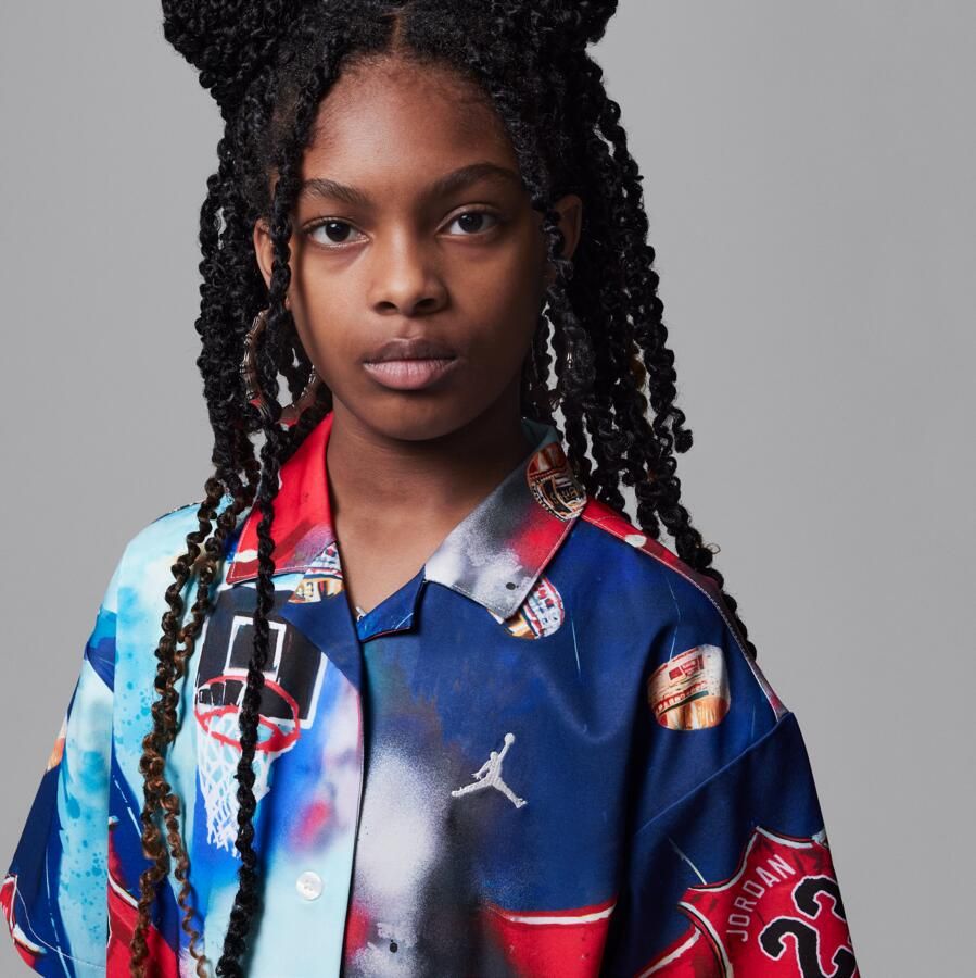 Jordan Brooklyn zwembadjurk voor meisjes Groen - Foto 3