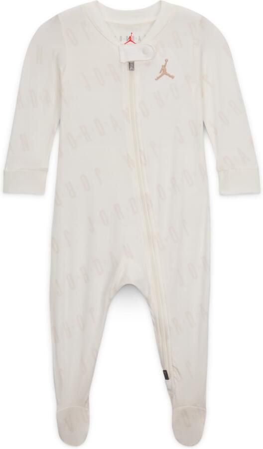 Jordan Bubble coverall met voetjes voor baby's (0-9 maanden) Grijs - Foto 3