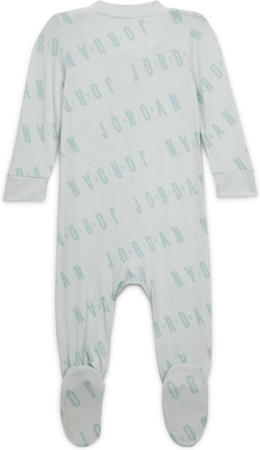 Jordan Bubble coverall met voetjes voor baby's (0-9 maanden) Wit - Foto 2