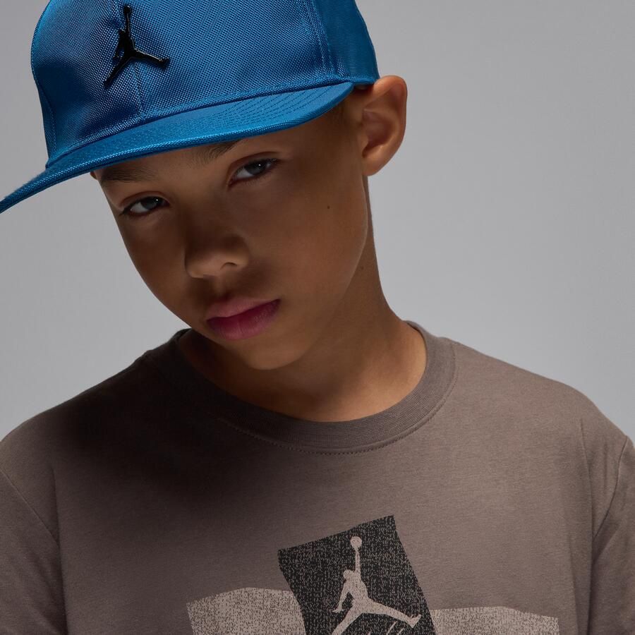 Jordan Cave Stone 4 retro T-shirt voor kids Grijs - Foto 2