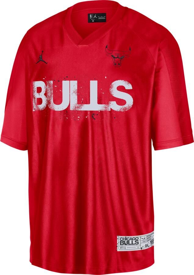 Jordan Chicago Bulls MVP shirt met Dri-FIT voor heren Rood - Foto 2