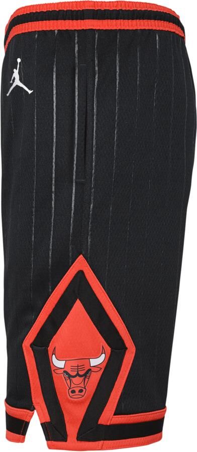 Jordan Chicago Bulls Statement Edition Swingman NBA-basketbalshorts voor kids Zwart