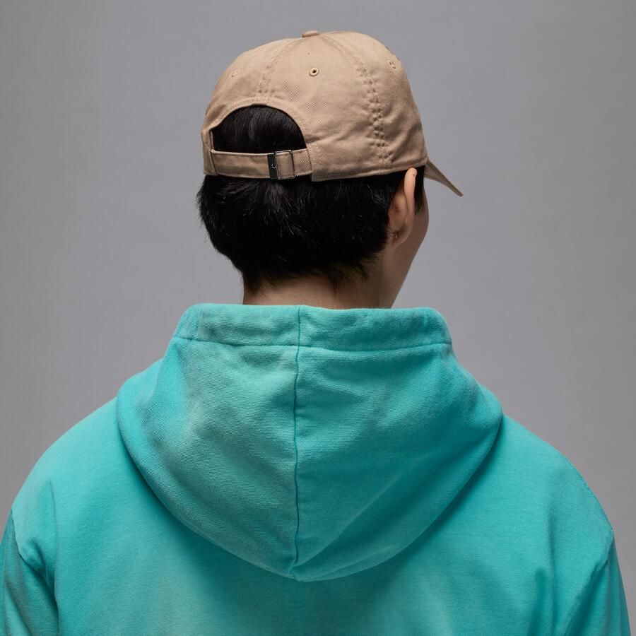 Jordan Club Cap verstelbare pet Bruin