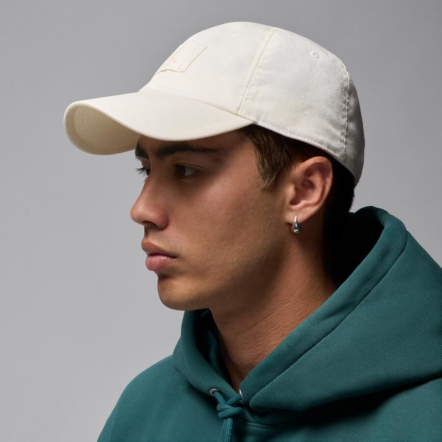 Jordan Club Cap verstelbare pet Wit