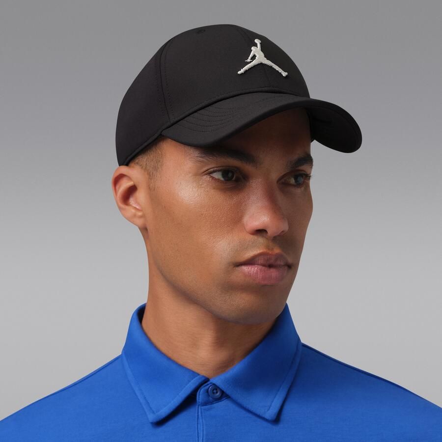Jordan Club Dri-FIT gestructureerde golfpet Zwart - Foto 2