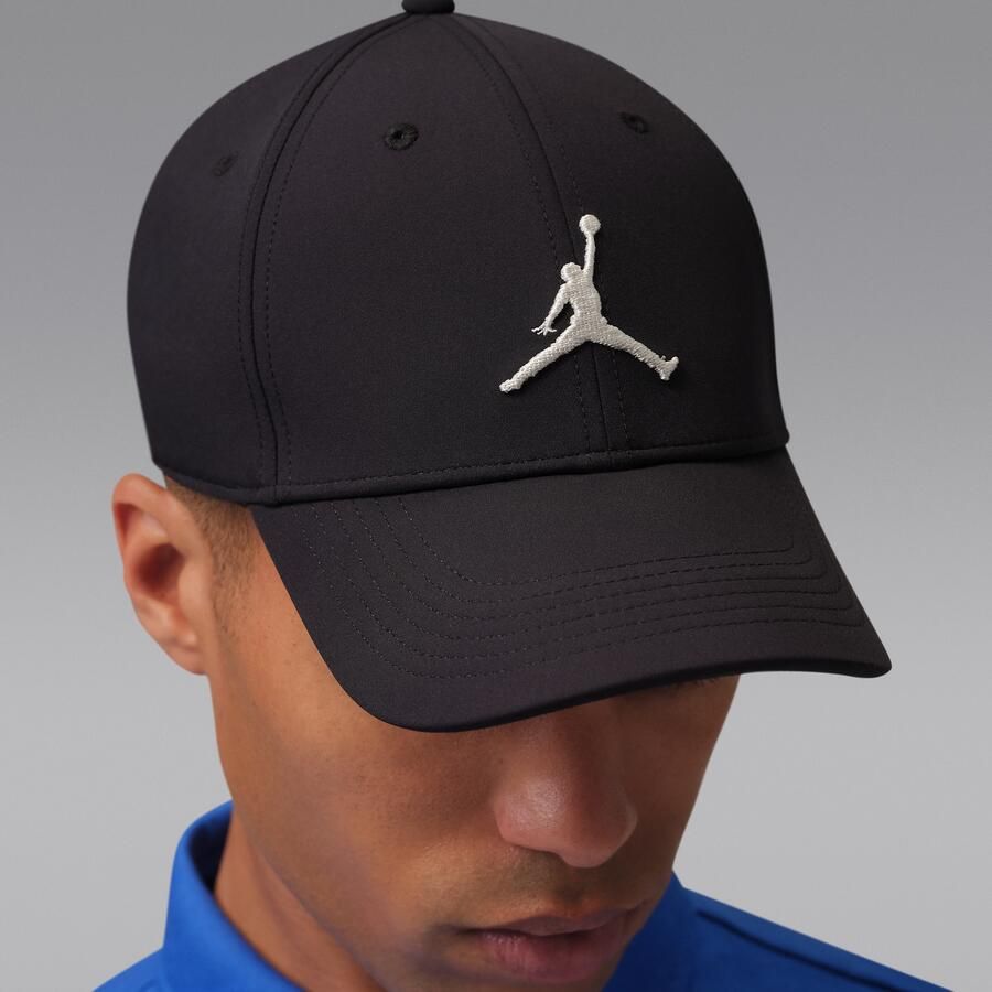 Jordan Club Dri-FIT gestructureerde golfpet Zwart - Foto 3